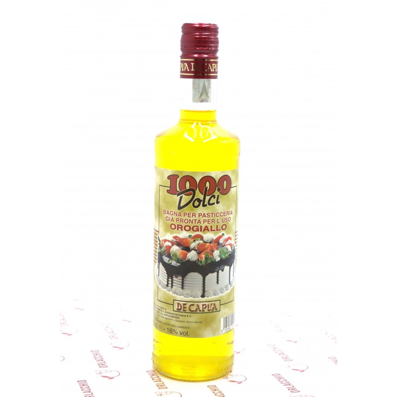 BAGNA ALCOLICA OROGIALLO 70 cl DE CAPUA