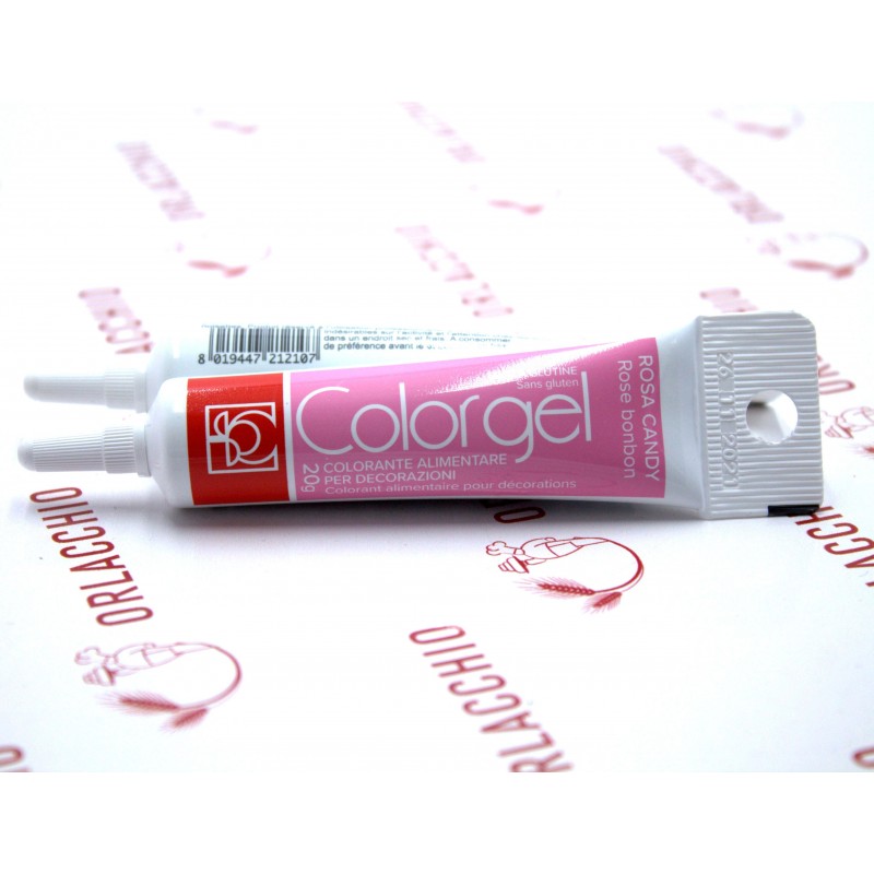 Colorant alimentaire gel rouge 20 gr - Modecor