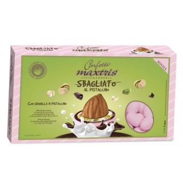 CIOCOMANDORLA SBAGLIATO AL PISTACCHIO ROSA MAXTRIS SENZA GLUTINE