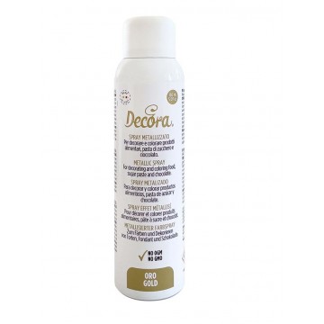 COLORANTE SPRAY METALLIZATO ORO 150ml DECORA