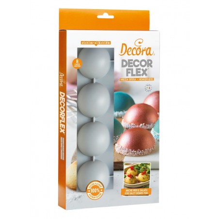 DECOR FLEX MEZZA SFERA 6cm DECORA