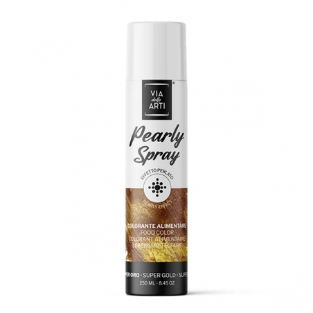 PEARLY SPRAY SUPER ORO 250ml VIA DELLE ARTI