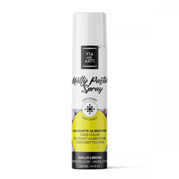 MATTY PASTEL SPRAY GIALLO LIMONE 250ml VIA DELLE ARTI