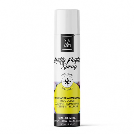 MATTY PASTEL SPRAY GIALLO LIMONE 250ml VIA DELLE ARTI