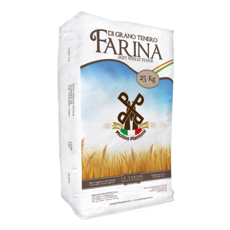 FARINA DI GRANO TENERO 00 MOLINO PIANTONI 25kg