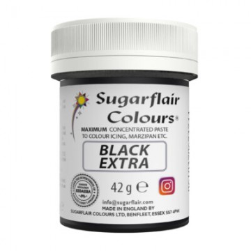 COLORANTE IN GEL BLACK EXTRA SUGARFLAIR 42gr