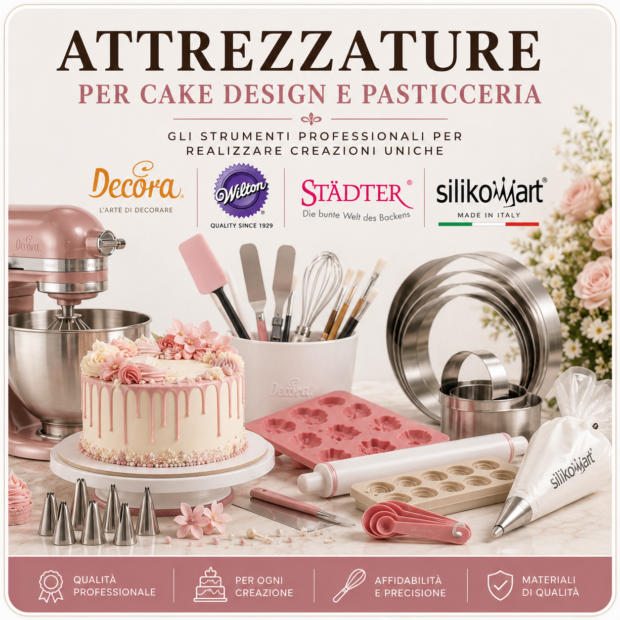 Attrezzature per Pasticceria e Cake Design